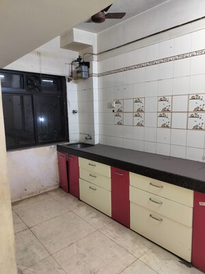 Kitchen in 2 BHK Apartment at Safal Residency, Nerul – for Sale