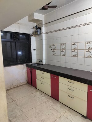 Kitchen in 2 BHK Apartment at Safal Residency, Nerul – for Sale