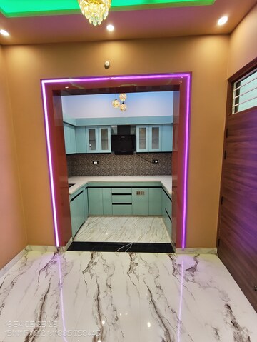 Kitchen in 3 BHK Independent House at Jankipuram Extension – for Sale