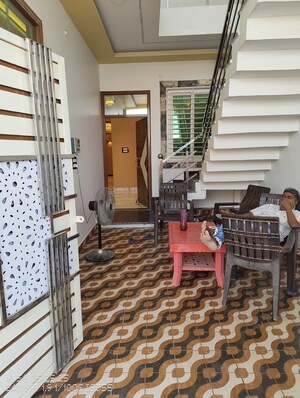 Staircase in 3 BHK Independent House at Jankipuram Extension – for Sale