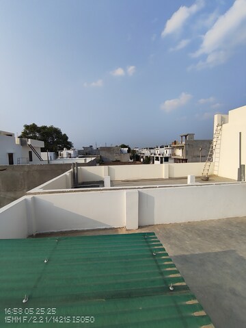 Terrace in 3 BHK Independent House at Jankipuram Extension – for Sale