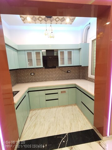 Kitchen in 3 BHK Independent House at Jankipuram Extension – for Sale