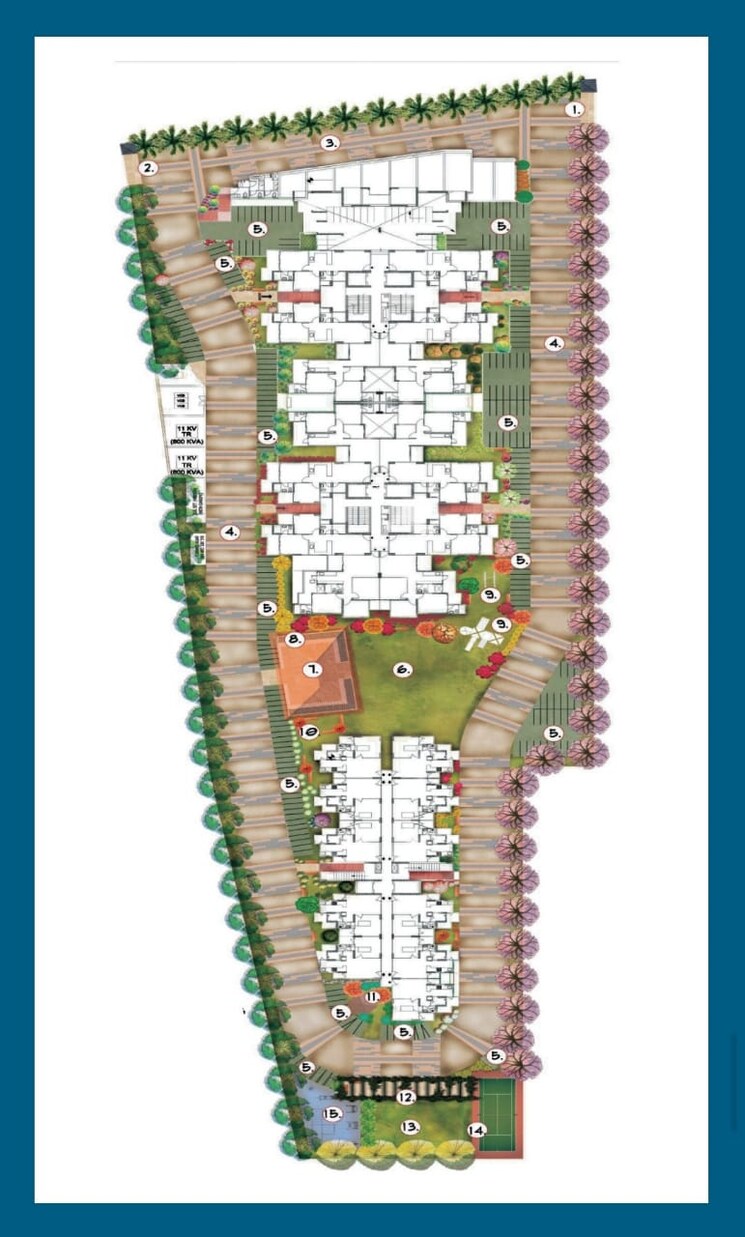 Master Plan, mvn-the-athens 2.5 Bedroom 1050 Sq.Ft. Apartment In Sohna Sector 5 Gurgaon 8716779