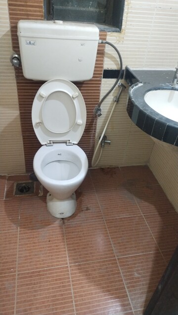 Bathroom in 1 BHK Apartment at Tirupati Corner Apartment, Kharghar – for Rent