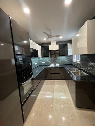 Kitchen in 3 BHK Builder Floor at Saket – for Sale