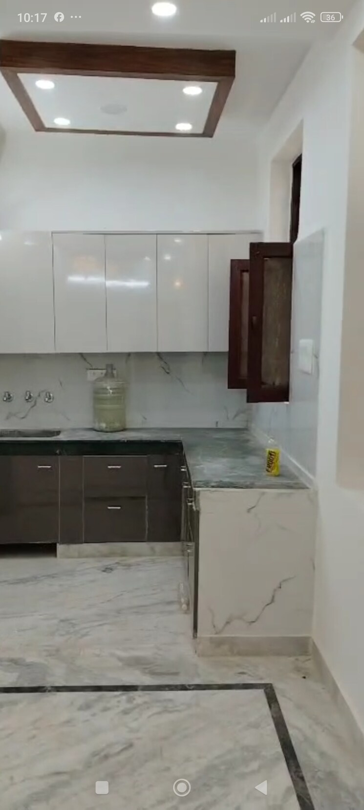 Kitchen, green fields colony 2 Bedroom 150 Sq.Yd. Builder Floor In Green Fields Colony Faridabad 8716794