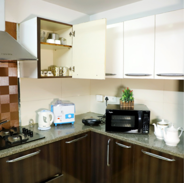 Kitchen in 3 BHK Builder Floor at Anupam Garden – for Rent