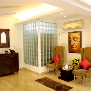 Living Room in 3 BHK Builder Floor at Anupam Garden – for Rent