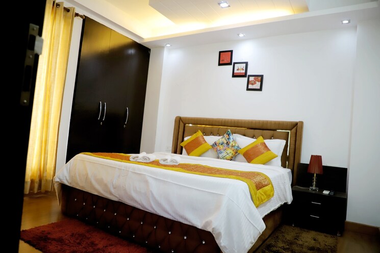 Bedroom, saket 3 Bedroom 2300 Sq.Ft. Builder Floor In Saket Delhi 8716823