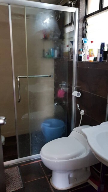 Bathroom in 2 BHK Apartment at Rachana My World, Baner – for Rent