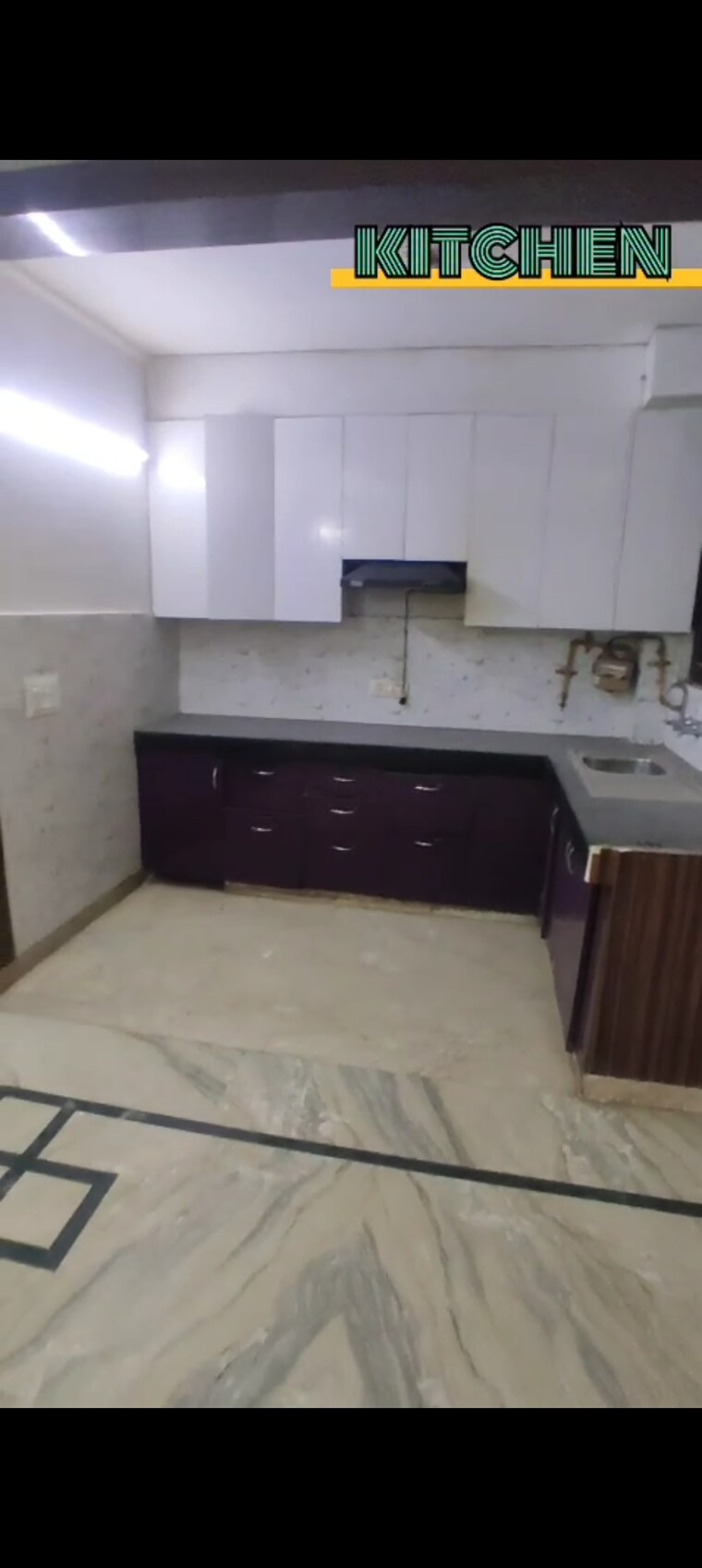 Kitchen, indrapuram 3 Bedroom 112 Sq.Mt. Builder Floor In Indrapuram Ghaziabad 8716834