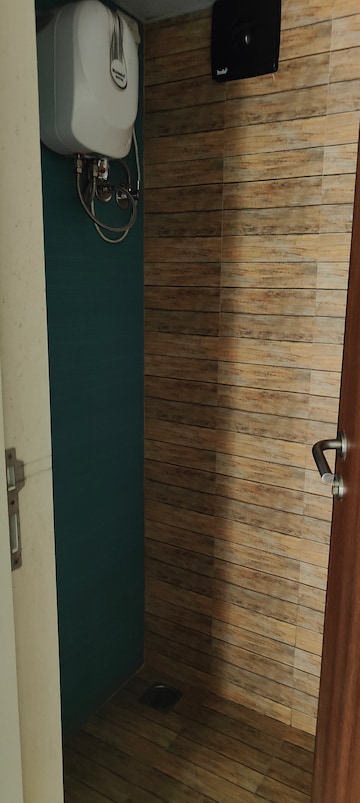 Bathroom in 1 BHK Apartment at Lodha Crown Quality Homes, Majiwada – for Rent