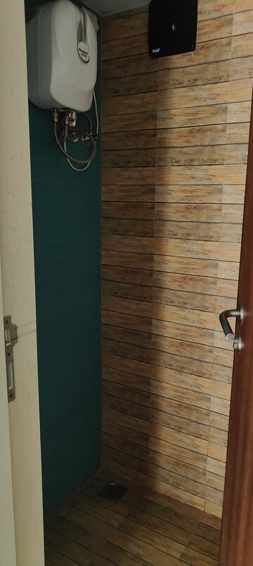Bathroom in 1 BHK Apartment at Lodha Crown Quality Homes, Majiwada – for Rent
