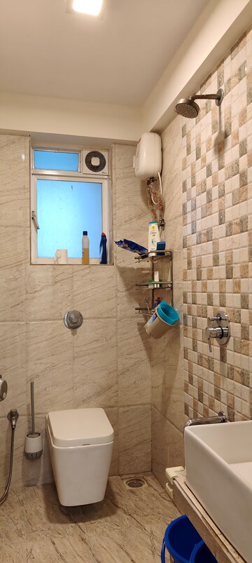Bathroom in 3 BHK Apartment at DLH Orchid, Andheri West – for Rent