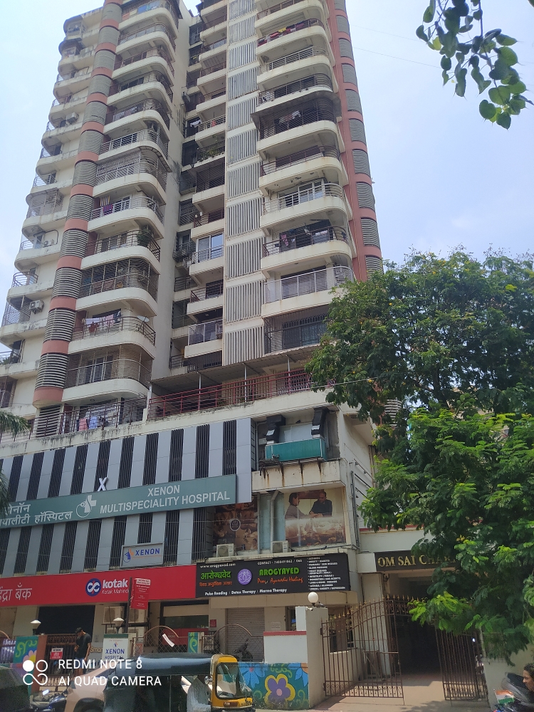 2 BHK Apartment For Rent in Om Sai Charan CHS