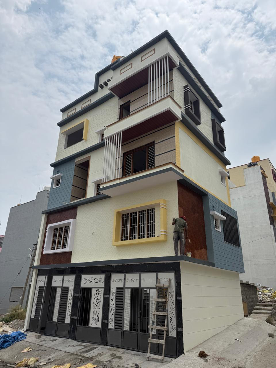 4 BHK + Pooja Room,Extra Room Independent House For Sale in 20x30 New Building 