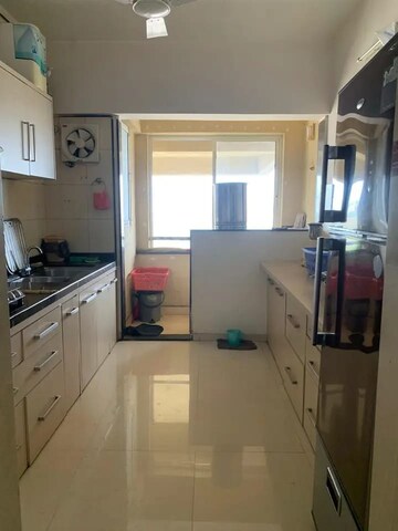 Kitchen in 3 BHK Apartment at Kool Homes Solitaire I, Kondhwa – for Rent
