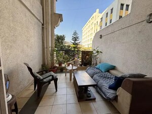 Balcony in 3 BHK Apartment at Dorabjee Paradise Building A&B Condominium, Mohammadwadi – for Sale