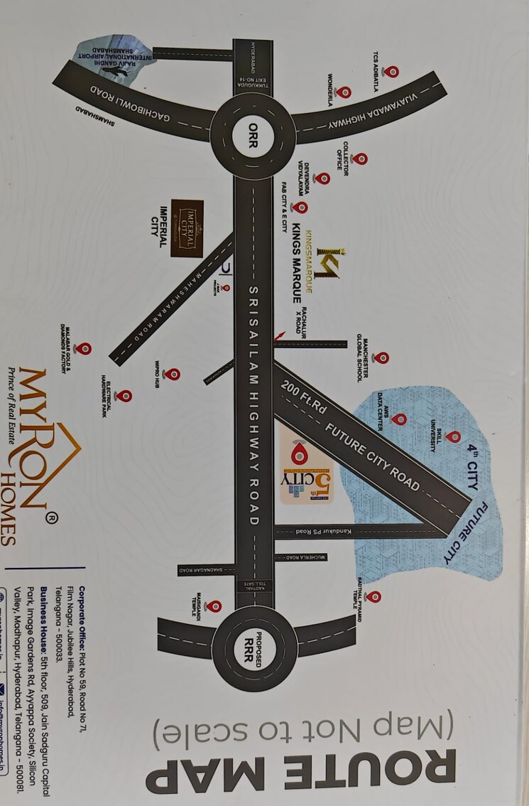 Map Location, kandukur  200 Sq.Yd. Plot In Kandukur Hyderabad 8716942