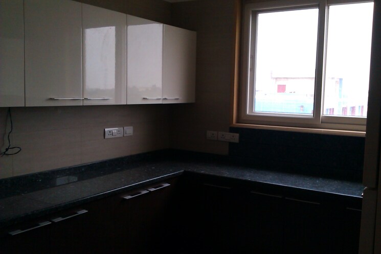 Kitchen, jasola 4 Bedroom 3000 Sq.Ft. Builder Floor In Jasola Delhi 8716945