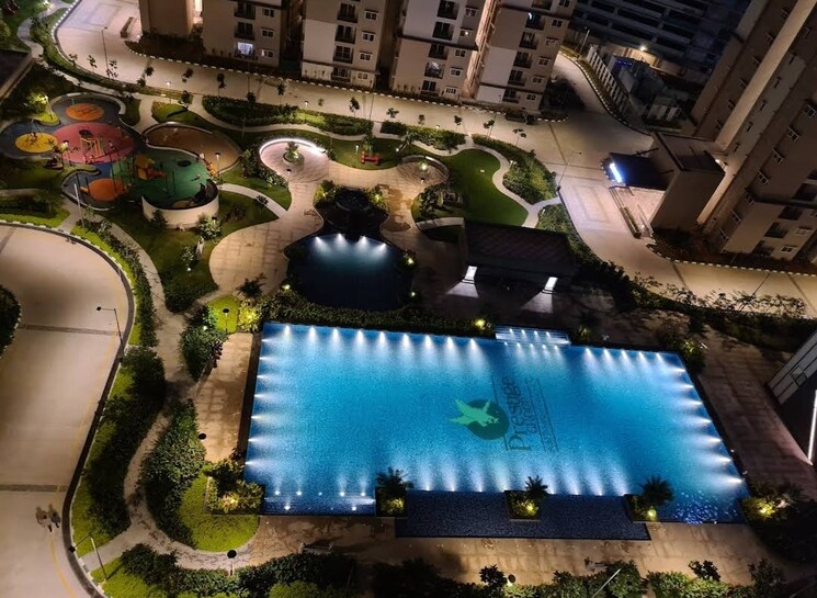 Swimming Pool, prestige-high-fields 2 Bedroom 1300 Sq.Ft. Apartment In Gachibowli Hyderabad 8716949