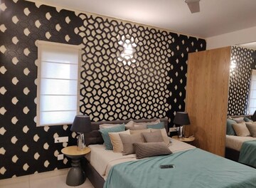 Master Bedroom in 2 BHK Apartment at Prestige High Fields, Gachibowli – for Rent
