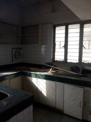 Kitchen in 3 BHK Apartment at RWA Jasola Sector 8 SFS Flat, Jasola – for Sale