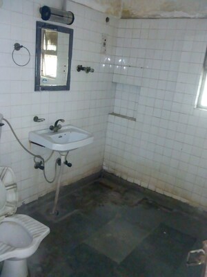 Bathroom in 3 BHK Apartment at RWA Jasola Sector 8 SFS Flat, Jasola – for Sale