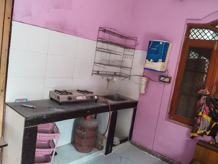 Kitchen, gomti nagar 1.5 Bedroom 650 Sq.Ft. Independent House In Gomti Nagar Lucknow 8716970