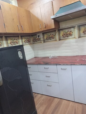 Kitchen in 1 BHK Villa at Aliganj – for Rent