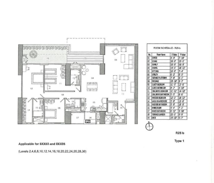 Floor Plan, total-environment-pursuit-of-a-radical-rhapsody 3 Bedroom 3434 Sq.Ft. Apartment In Whitefield Bangalore 8717017