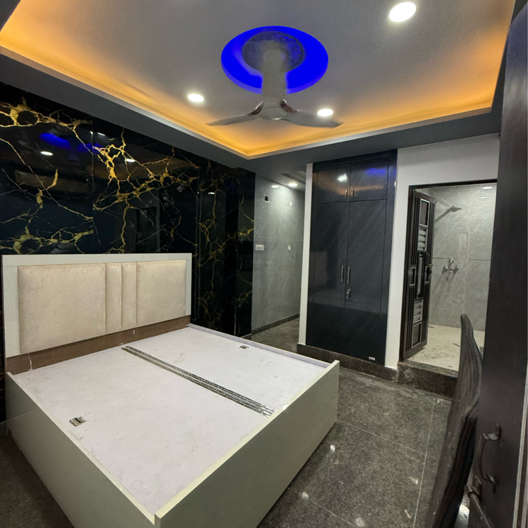 Bedroom, sector 63a 1 RK 400 Sq.Ft. Builder Floor In Sector 63a Noida 8717055