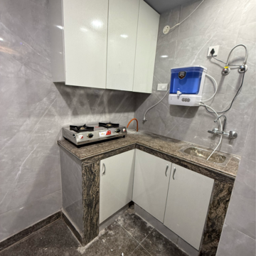 Kitchen in 1 RK Builder Floor at Sector 63a – for Rent