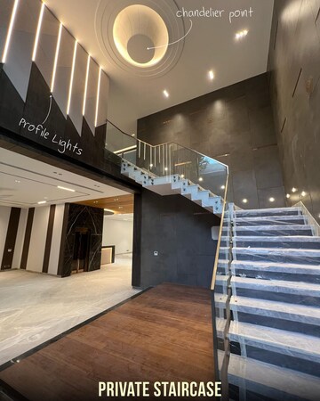Staircase in 4 BHK Apartment at Sector 76 – for Sale