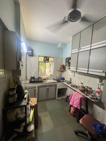 Kitchen in 1 BHK Apartment at Deep CHS Malad East, Malad East – for Rent