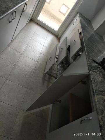 Kitchen in 3 BHK Apartment at DLF Westend Heights New Town, Akshayanagar – for Rent