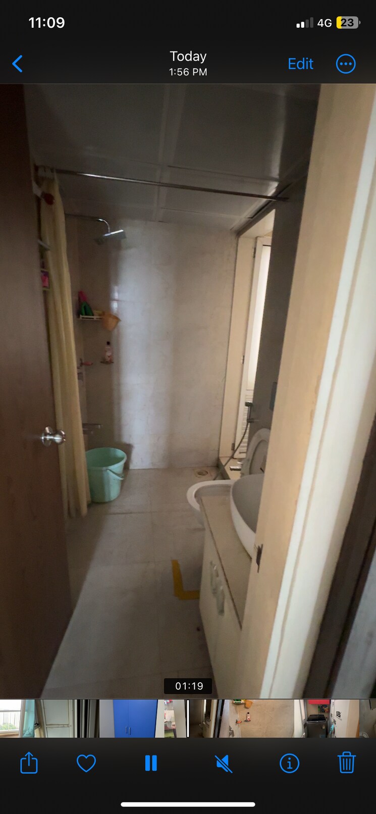 Bathroom, dosti-west-county-phase-2-dosti-cedar 1.5 Bedroom 565 Sq.Ft. Apartment In Balkum Pada Thane 8717224