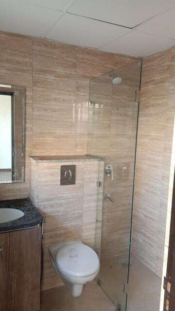 Bathroom in 3 BHK Builder Floor at BPTP Amstoria, Sector 102 – for Rent