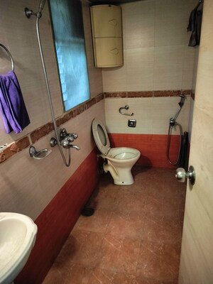 Bathroom in 2.5 BHK Apartment at Garden Avenue, Nerul Sector 21 – for Sale