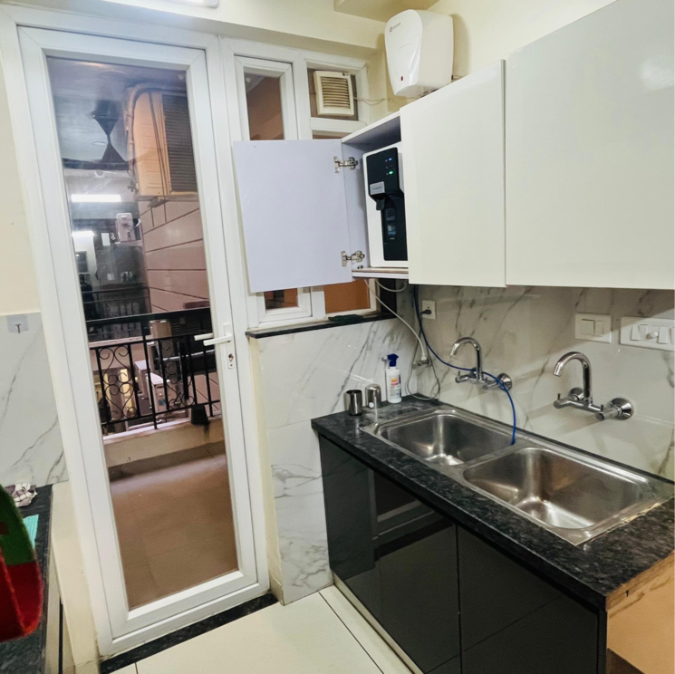 Kitchen, allwin-el-spazia 3 Bedroom 1638 Sq.Ft. Apartment In Nagla Road Zirakpur 8717390