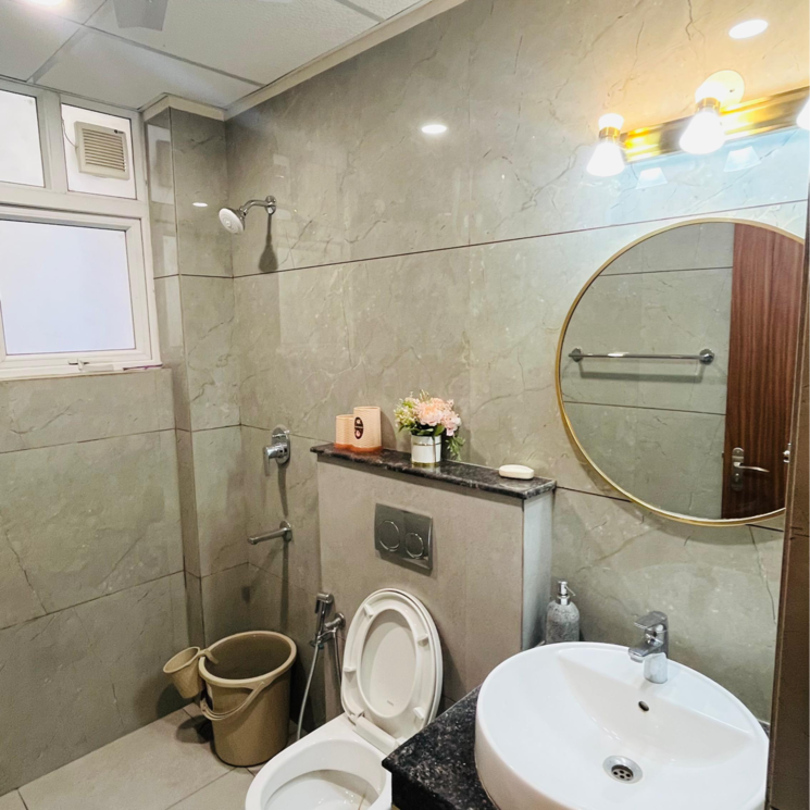 Bathroom, allwin-el-spazia 3 Bedroom 1638 Sq.Ft. Apartment In Nagla Road Zirakpur 8717390