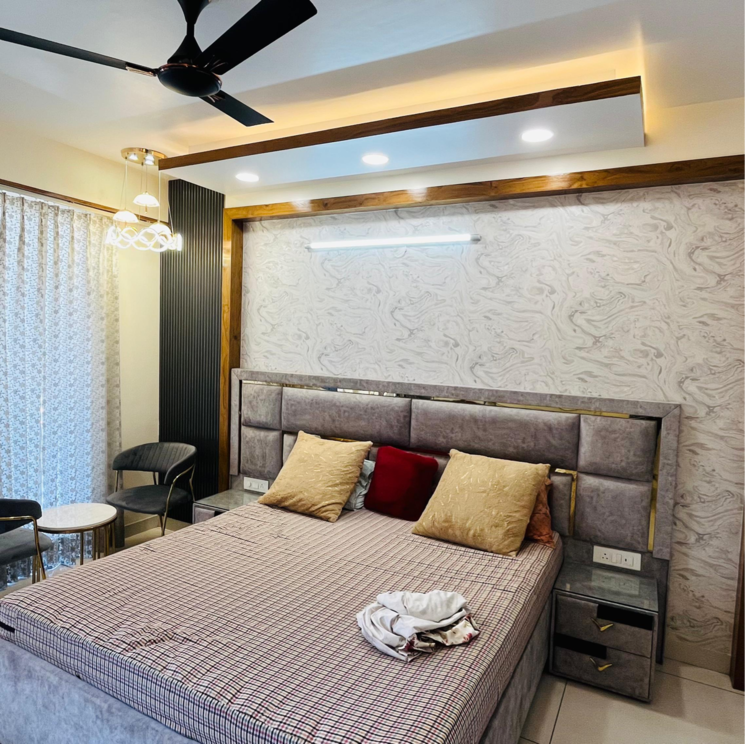 Bedroom, allwin-el-spazia 3 Bedroom 1638 Sq.Ft. Apartment In Nagla Road Zirakpur 8717390