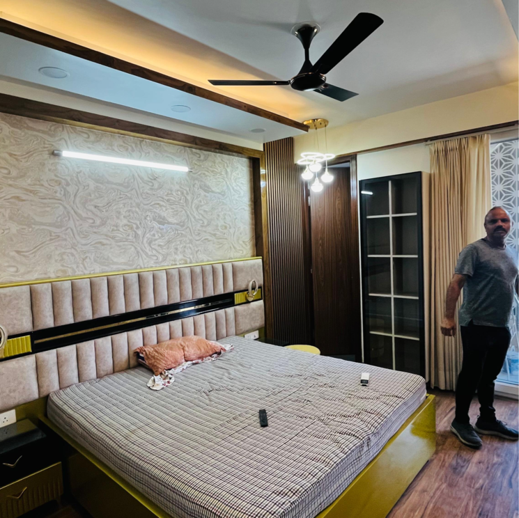Bedroom, allwin-el-spazia 3 Bedroom 1638 Sq.Ft. Apartment In Nagla Road Zirakpur 8717390