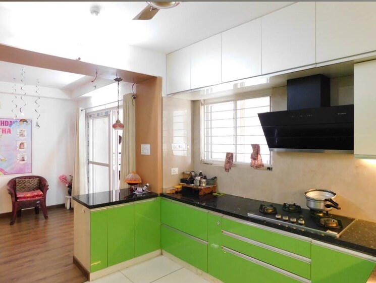 Kitchen, indu-fortune-fields-gardenia 3 Bedroom 1550 Sq.Ft. Apartment In Hi Tech City Hyderabad 8717451