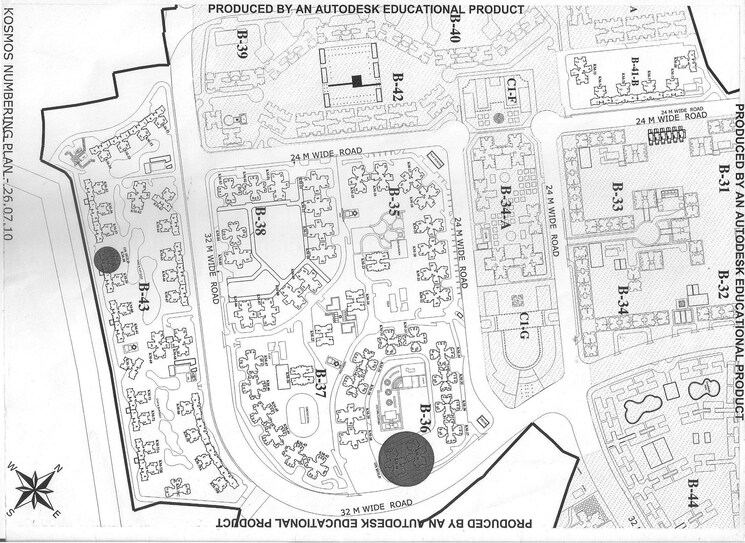 Master Plan, jaypee-greens-kosmos 2 Bedroom 947 Sq.Ft. Apartment In Sector 134 Noida 8717500
