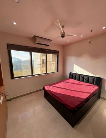 Bedroom in 2.5 BHK Apartment at T Bhimjyani Neelkanth Woods, Manpada – for Rent