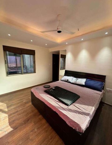 Bedroom in 2.5 BHK Apartment at T Bhimjyani Neelkanth Woods, Manpada – for Rent