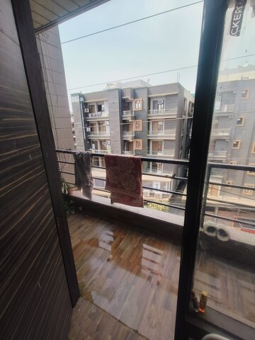Balcony in 1 BHK Apartment at Palm Residency Chhatarpur, Chattarpur – for Rent