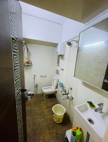 Bathroom in 2 BHK Apartment at Neelsidhi Neelkanth Valley, Dhokali – for Rent
