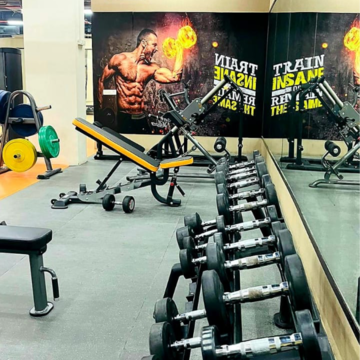 Gym in 3 BHK Apartment at Azeagaia Botanica, Vrindavan Yojna – for Sale